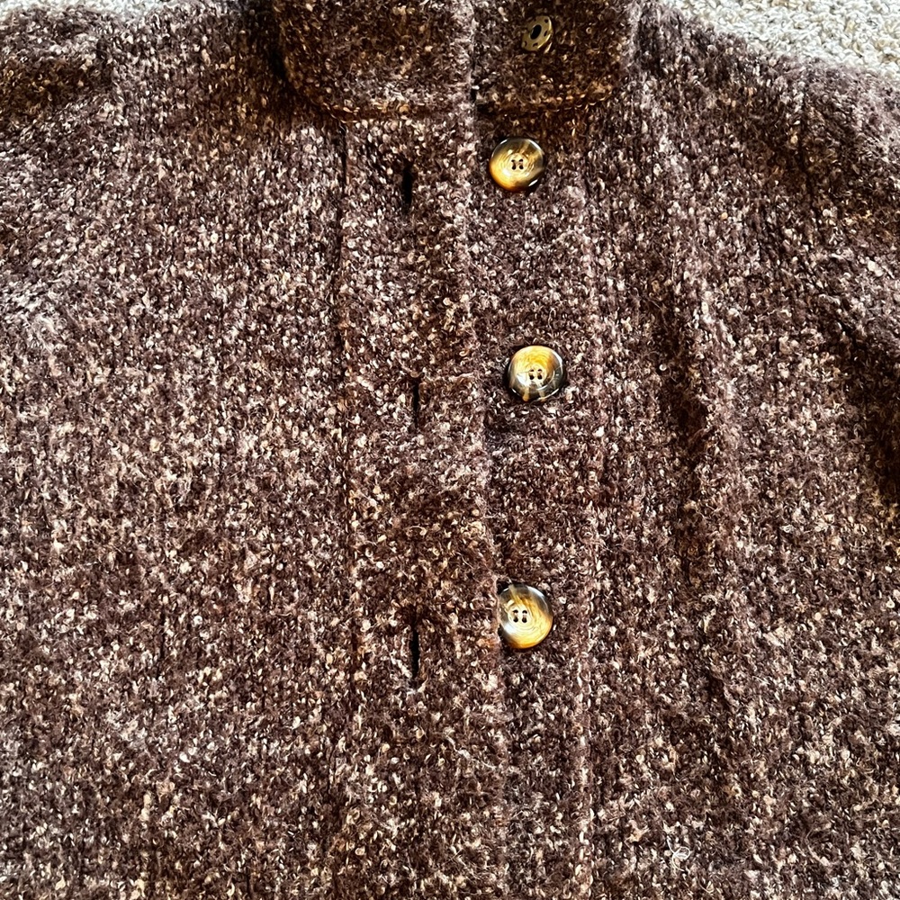 Tweeds Chocolate Knit Cardigan